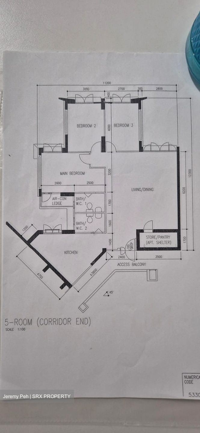 Blk 200A Compassvale South Gate (Sengkang), HDB 5 Rooms #518015021